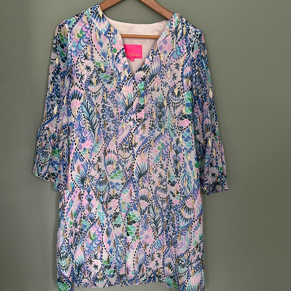 Lilly Pulitzer Eleanora Silk Dress Size S